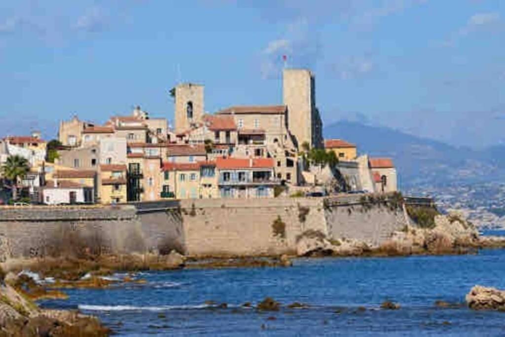 Studio Meuble Proche Plages Et Vieille Ville Antibes Exterior photo